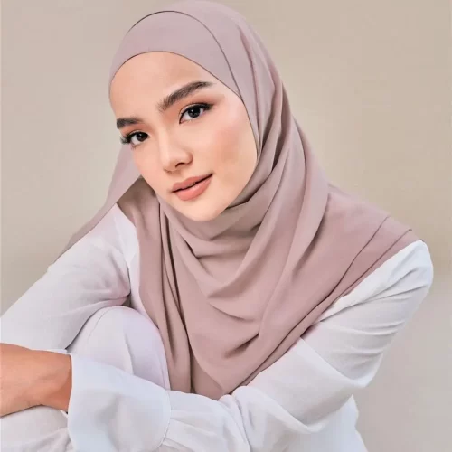 Premium Chiffon Hijab Scarf Malaysian Hijab Shawls Scarf Women Solid Color Head Wrap Tudung Bawal 6