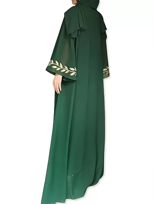 ModestHijabCo EmbroGrace Abaya Dress3