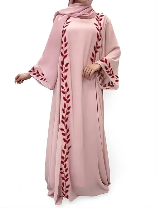 ModestHijabCo EmbroGrace Abaya Dress7