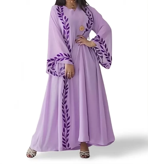 ModestHijabCo EmbroGrace Abaya Dress9 1