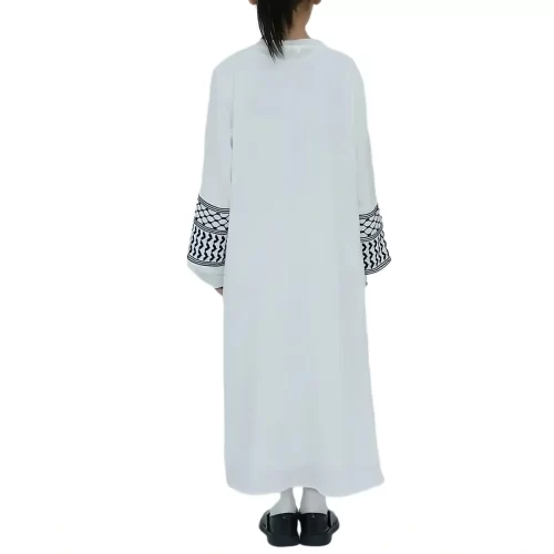 Kids Embroidery Kimono Abaya 3