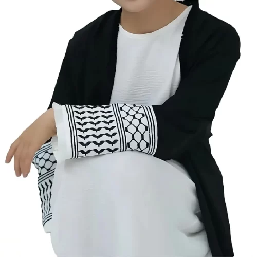 Kids Embroidery Kimono Abaya 5