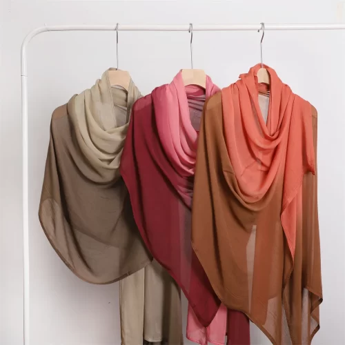 Gradient Crease Hijab 15