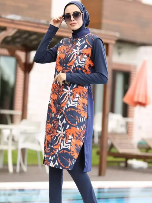 Long Sleeve 3PCS Burkini 3